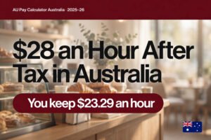 Read more about the article $28/Hour After Tax in Australia: What You Really Earn
