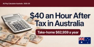 Read more about the article $40/Hour After Tax in Australia: What You Really Earn