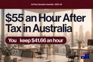 Read more about the article $55/Hour After Tax in Australia: What You Really Earn