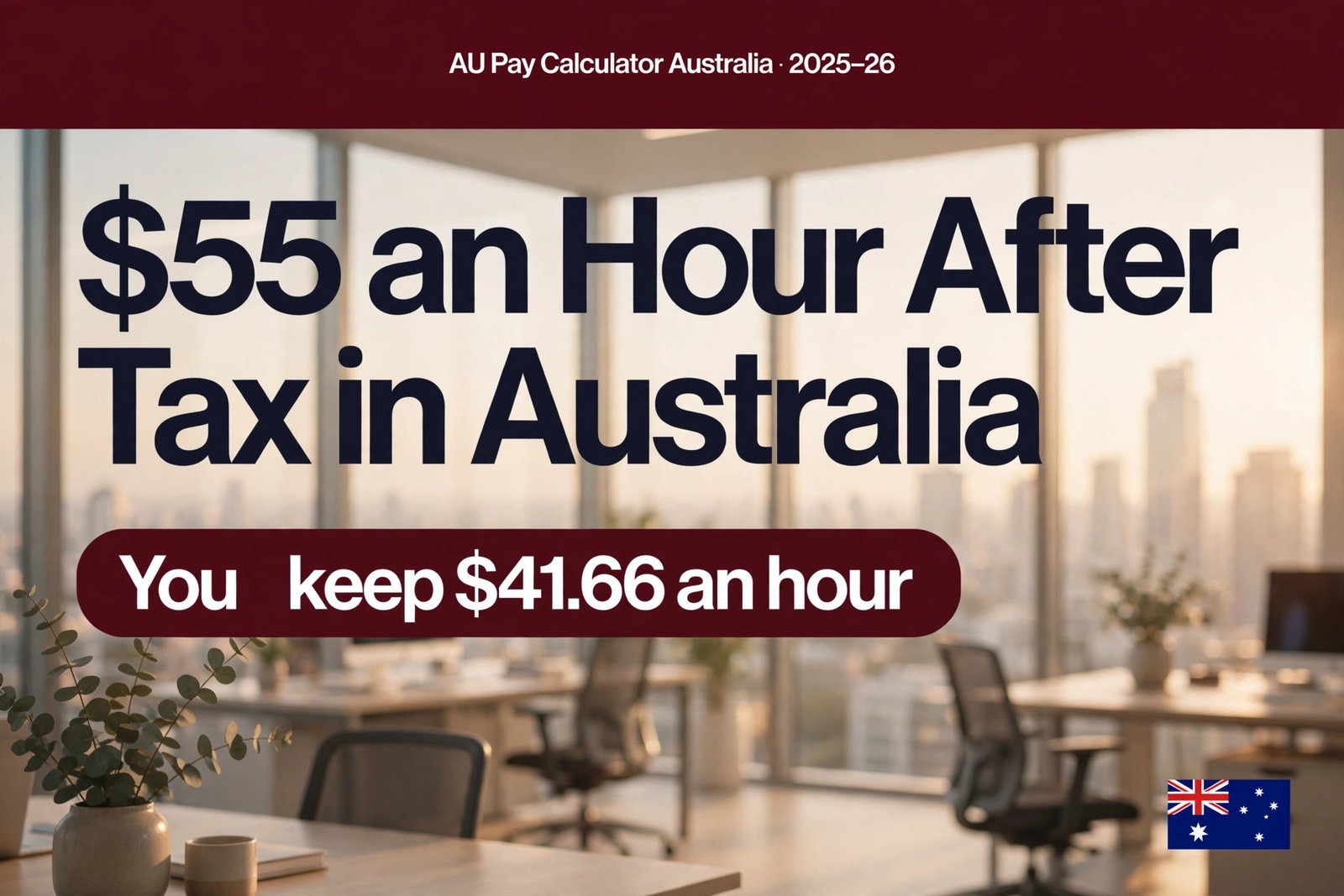 $55/Hour After Tax in Australia: What You Really Earn