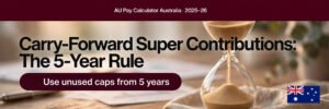 Read more about the article Carry-Forward Super Contributions: The 5-Year Rule Explained