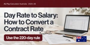 Read more about the article Day Rate to Salary: How to Convert a Contract Rate (Australia)