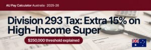 Read more about the article Division 293 Tax Explained: The Extra 15% on Super Contributions Over $250k