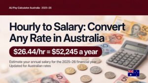 Read more about the article Hourly to Salary: How to Convert Any Hourly Rate in Australia (2026 Guide)