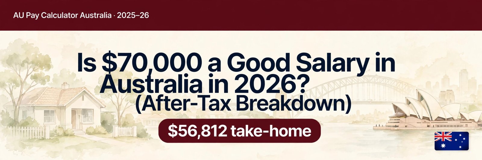 Is $70,000 a Good Salary in Australia in 2026? (After-Tax Breakdown)