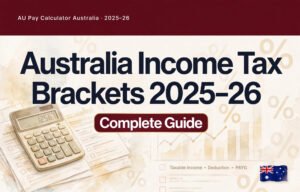 Read more about the article Australia Income Tax Brackets 2025-26: Complete Guide with Examples