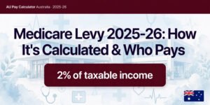 Read more about the article Medicare Levy 2025-26: How It’s Calculated & Who Pays