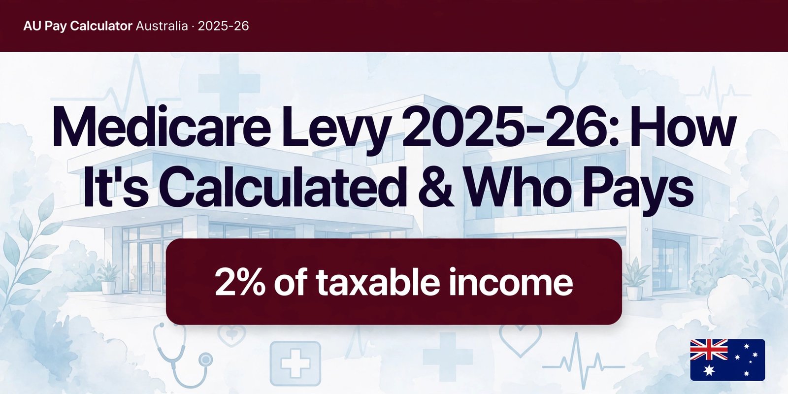 Medicare Levy 2025-26: How It's Calculated & Who Pays