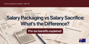 Read more about the article Salary Packaging vs Salary Sacrifice: What’s the Difference?