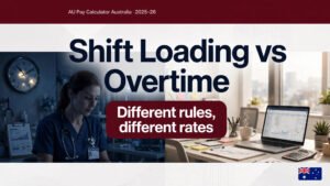 Read more about the article Shift Loading vs Overtime: What’s the Difference in Australia? (2026)