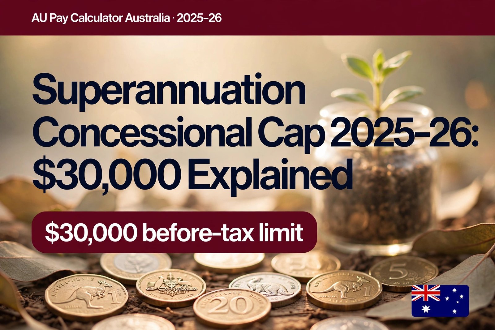 Superannuation Concessional Cap 2025-26: $30,000 Explained