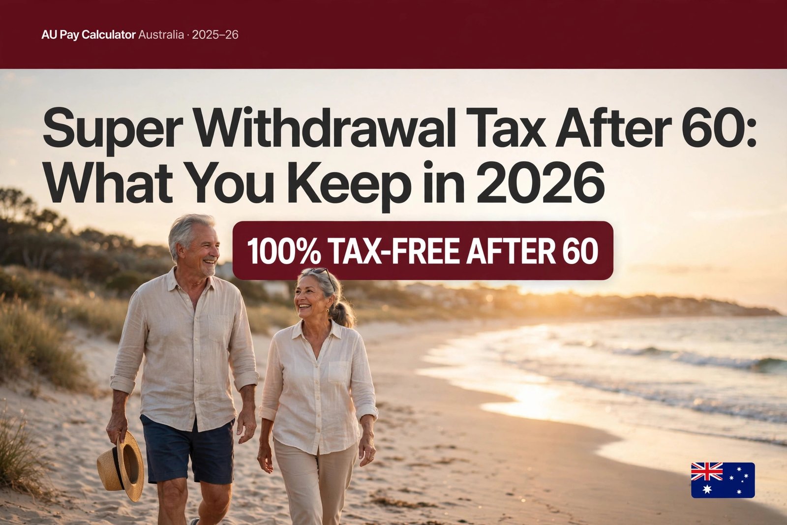Super Withdrawal Tax After 60: What You Keep in 2026